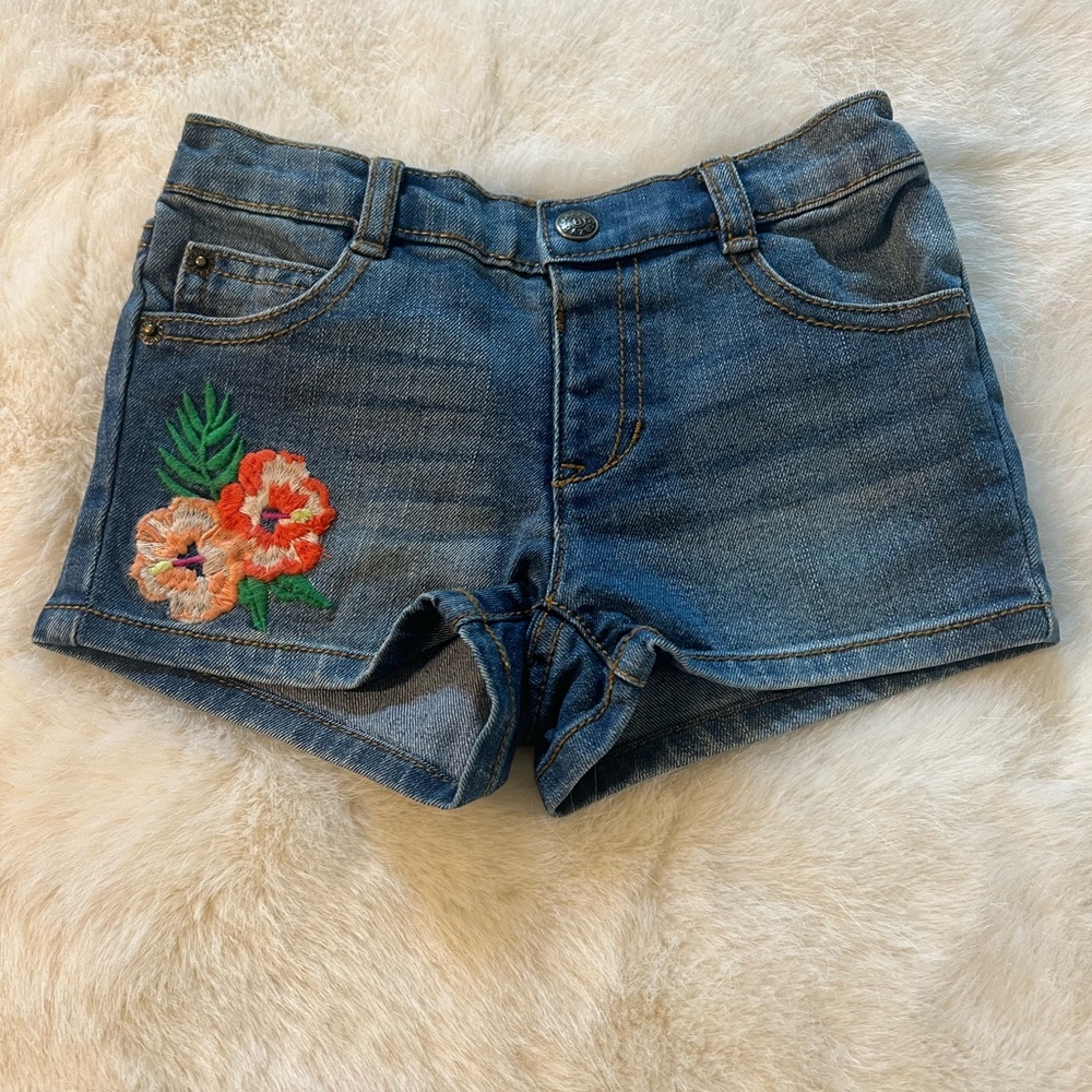 Crazy 8 Flower Shorts 3T NWT